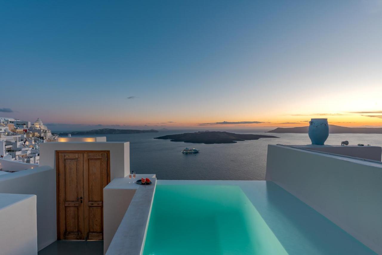 Thera Villas Fira  Luaran gambar