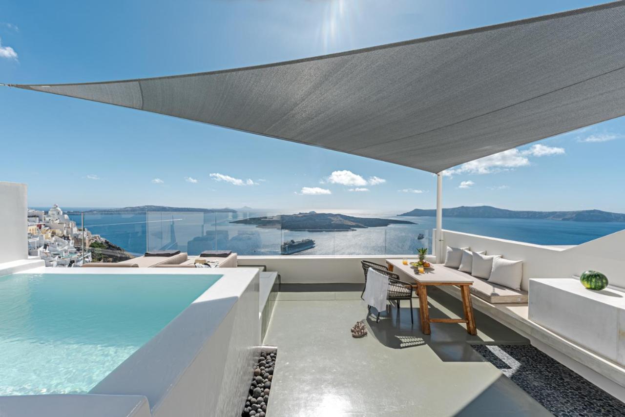 Thera Villas Fira  Luaran gambar