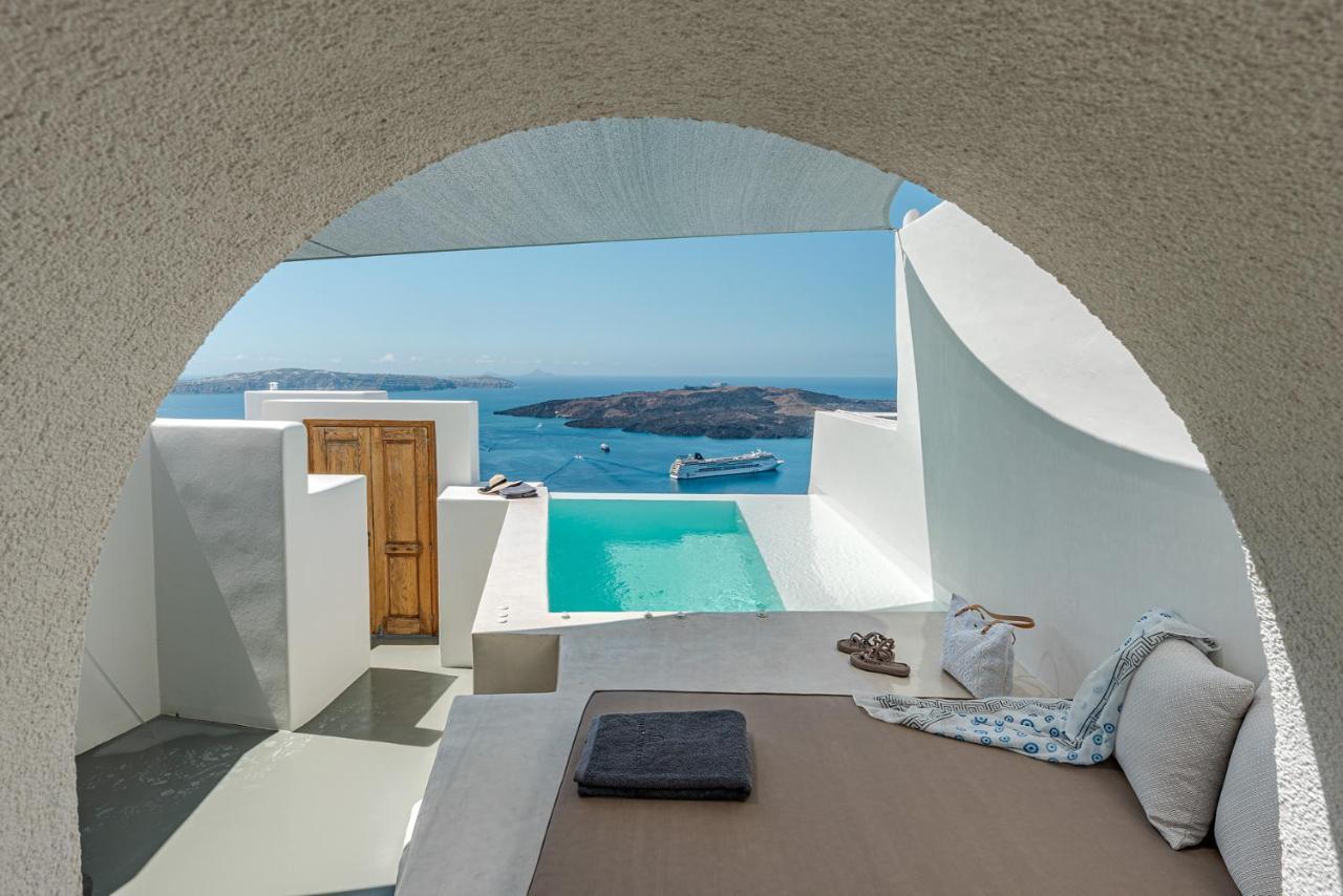 Thera Villas Fira  Luaran gambar