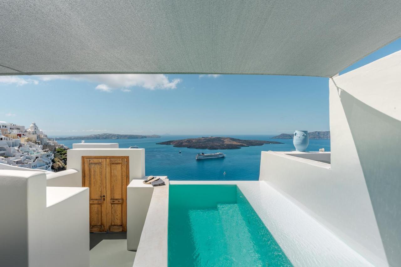 Thera Villas Fira  Luaran gambar