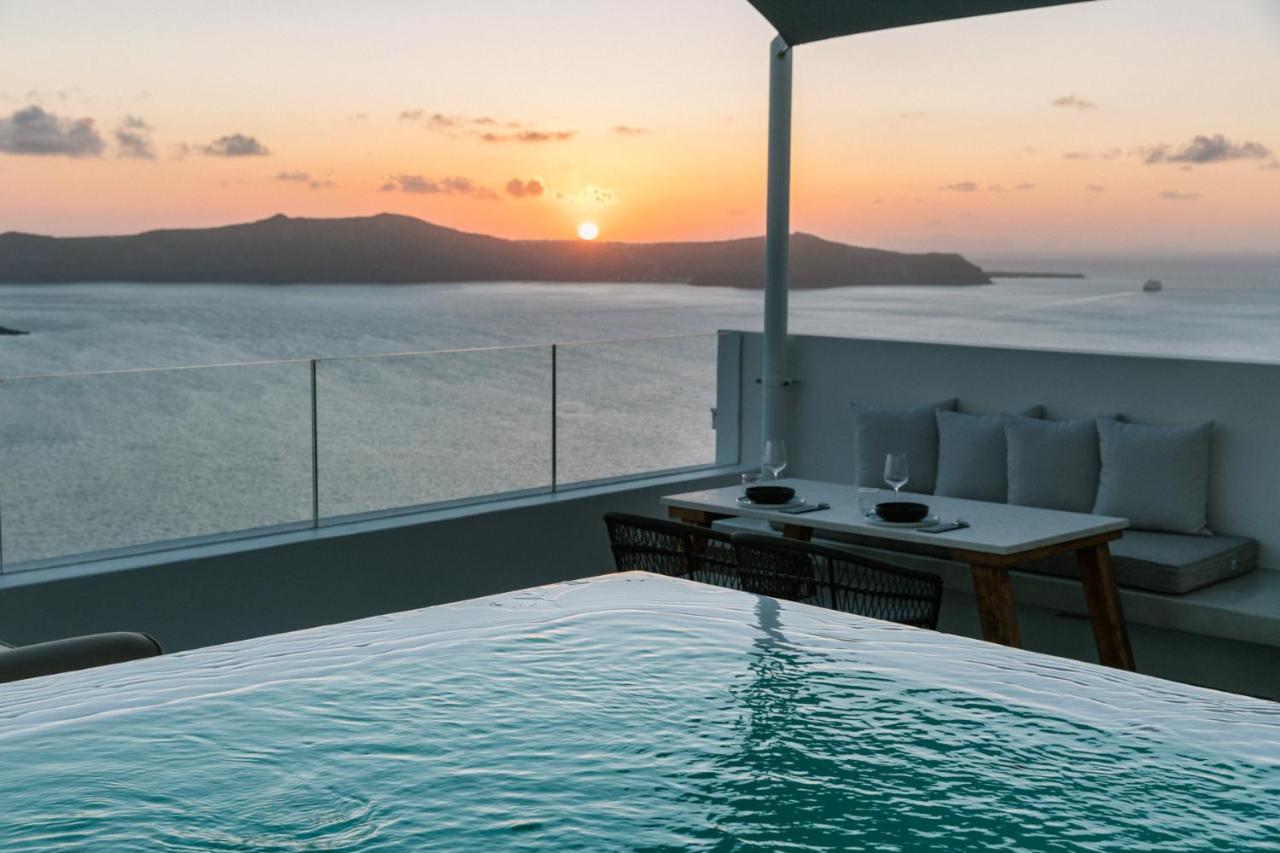 Thera Villas Fira  Luaran gambar