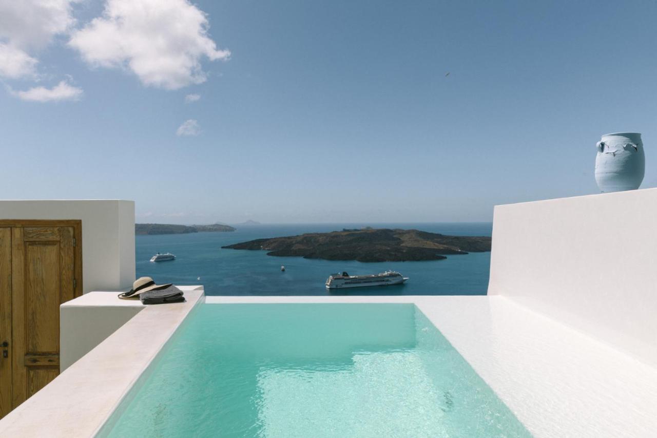 Thera Villas Fira  Luaran gambar