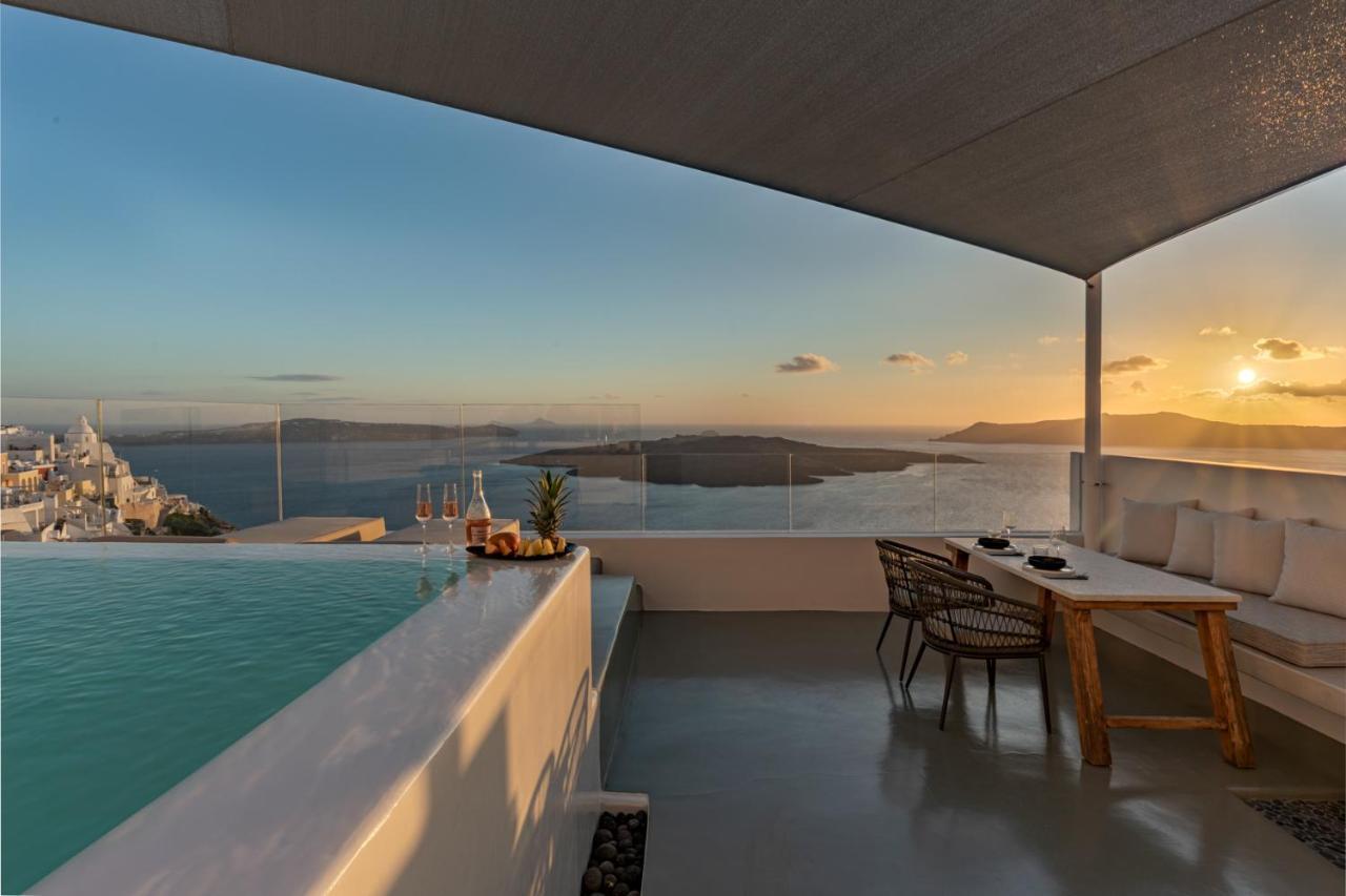 Thera Villas Fira  Luaran gambar