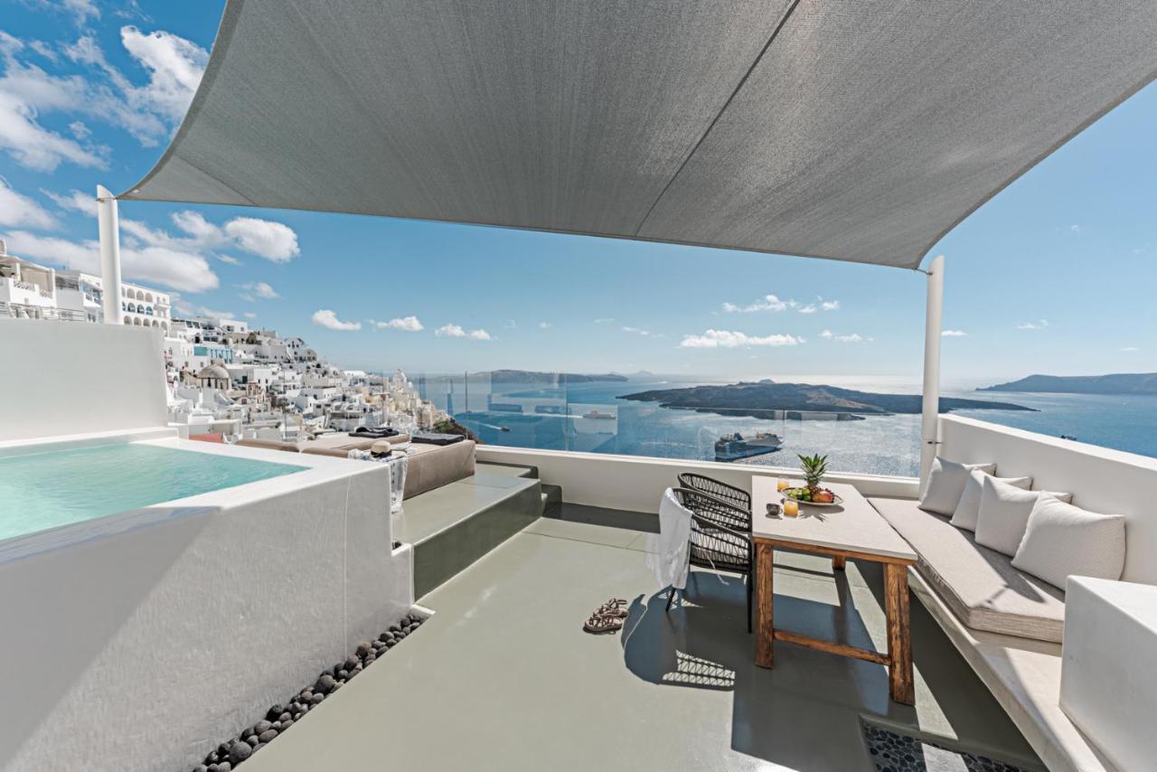 Thera Villas Fira  Luaran gambar
