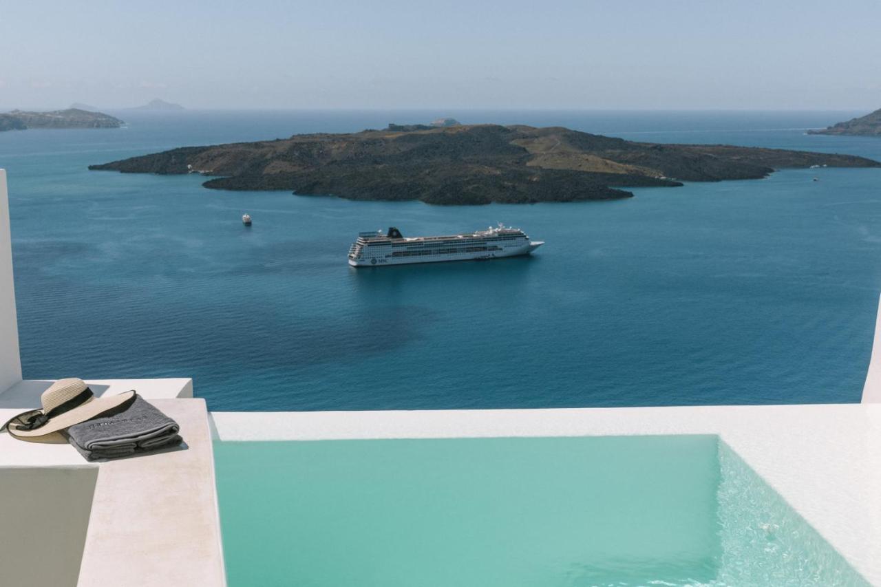 Thera Villas Fira  Luaran gambar
