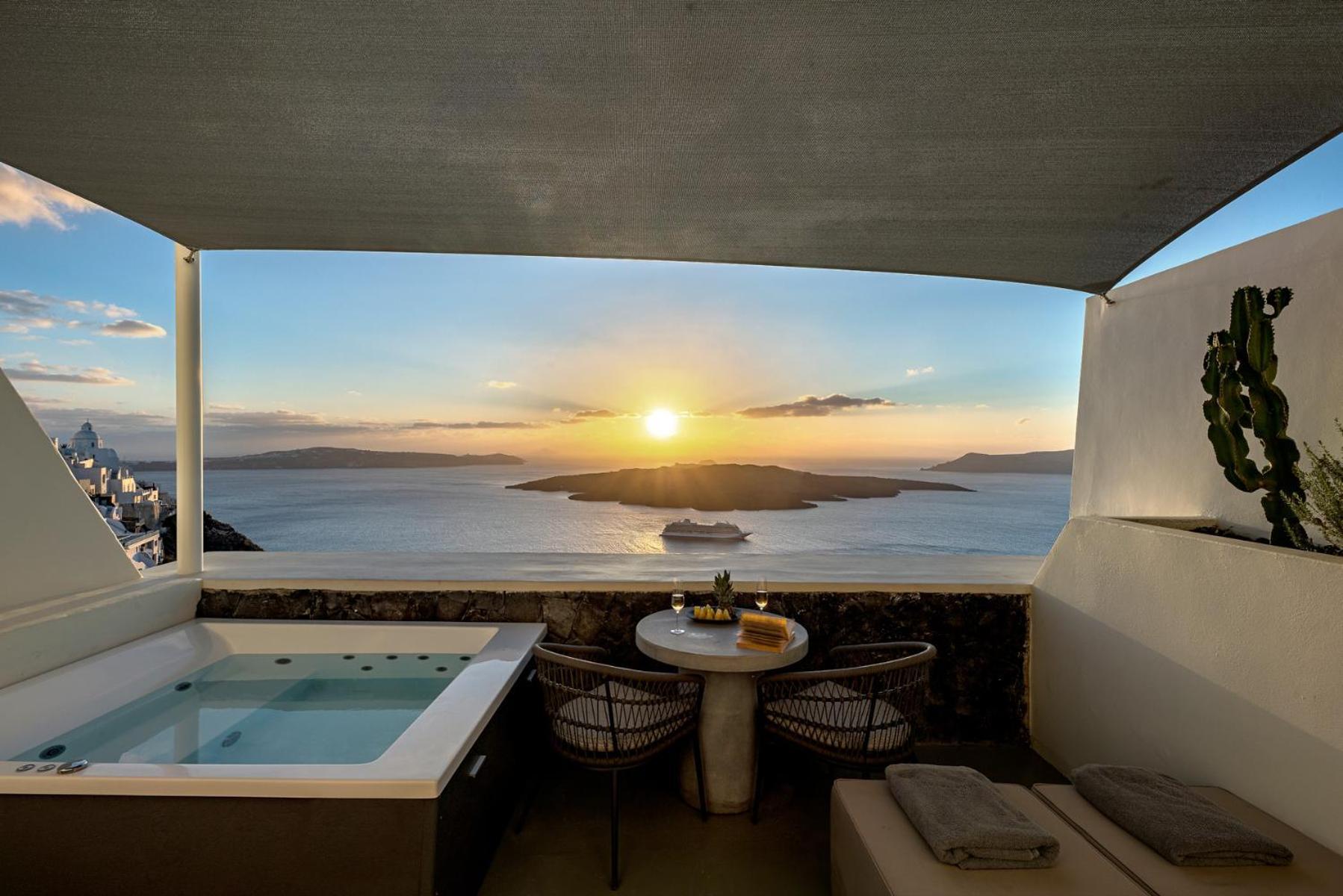 Thera Villas Fira  Luaran gambar