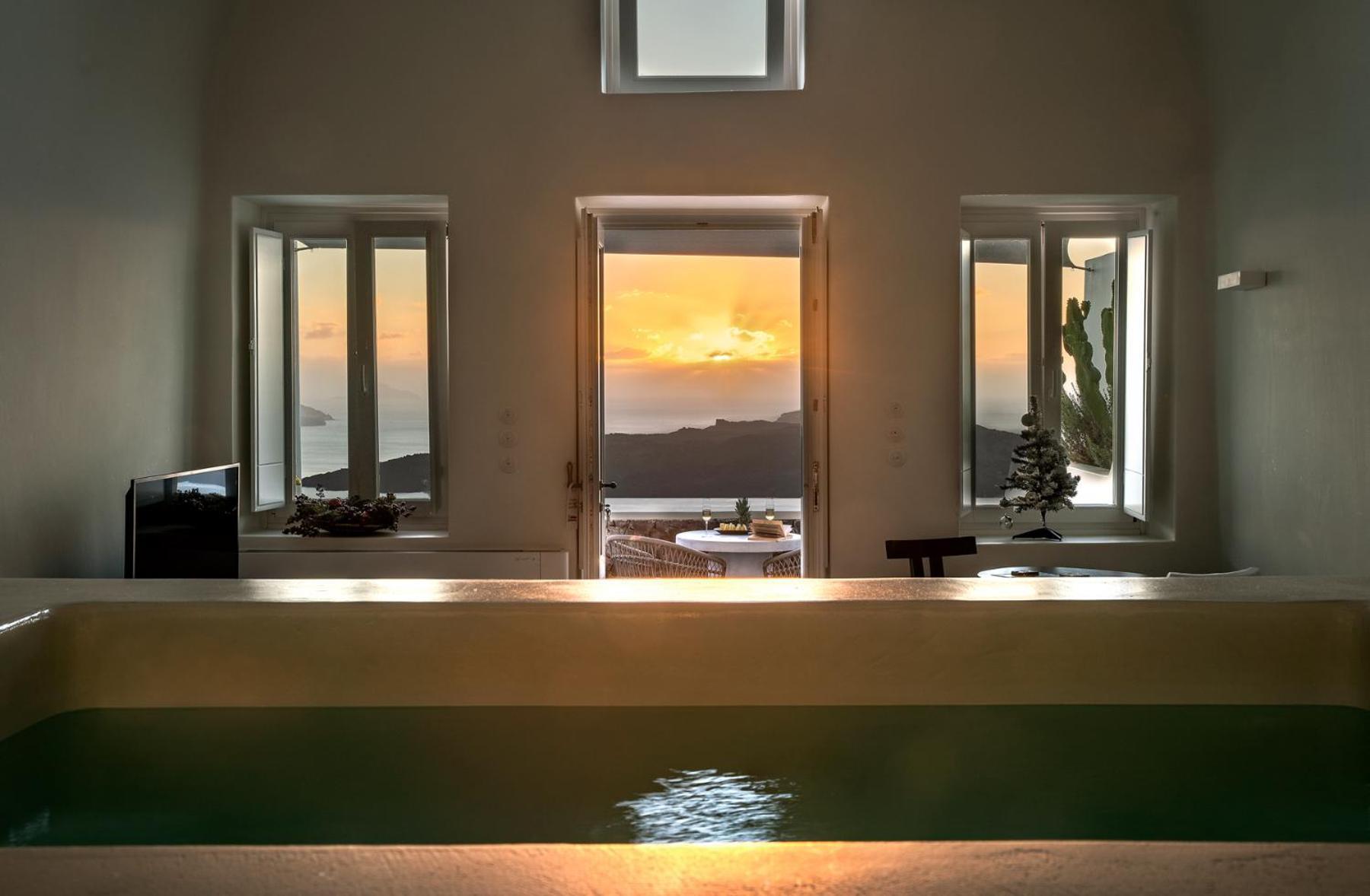 Thera Villas Fira  Luaran gambar