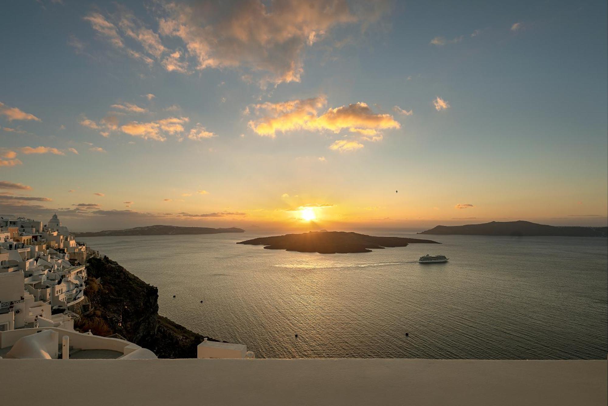 Thera Villas Fira  Luaran gambar